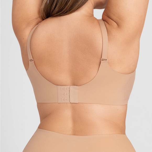 New HoneyLove CrossOver Bra Sand Color size 3X - Picture 2 of 11